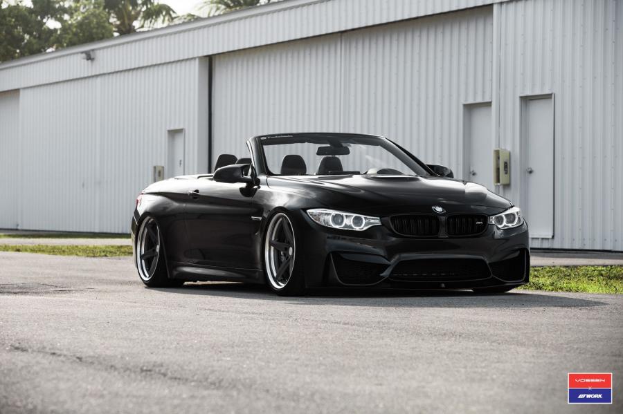  BMW M4 Convertible on Vossen Wheels (VWS-3) 2018 года  (фото 1 из 17)
